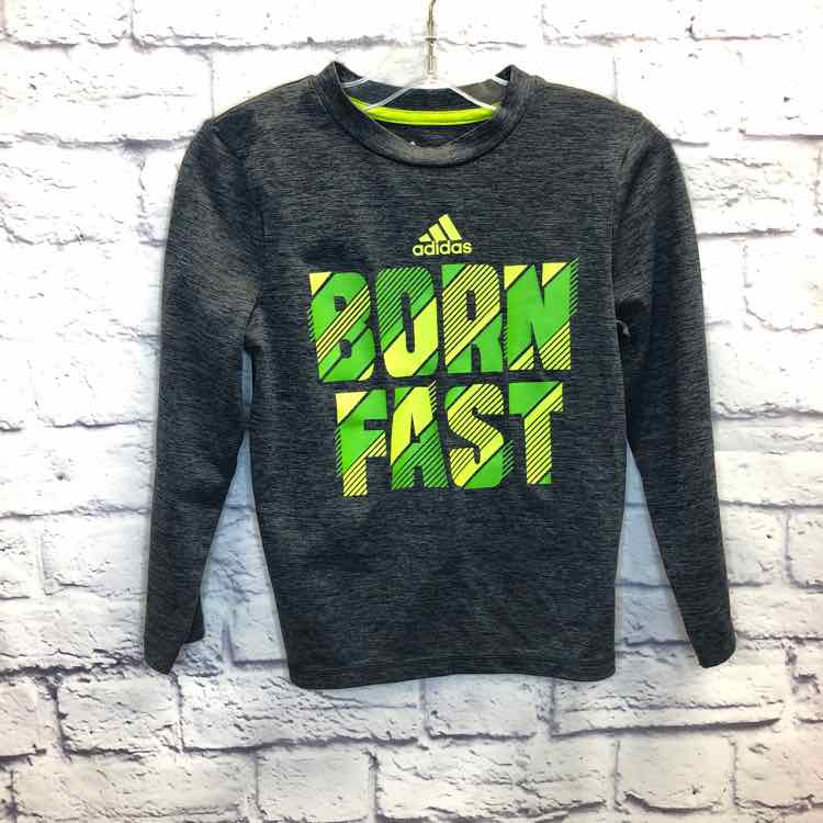 Adidas Blue Size 5 Boys Long Sleeve Shirt