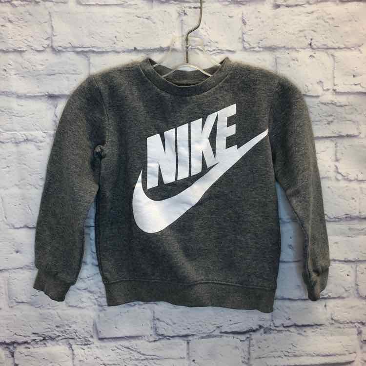 Nike Gray Size 4T Boys Sweatshirts/Hoodie