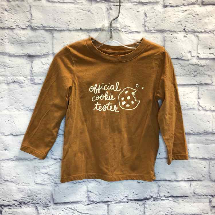Cat & Jack Brown Size 3T Boys Long Sleeve Shirt