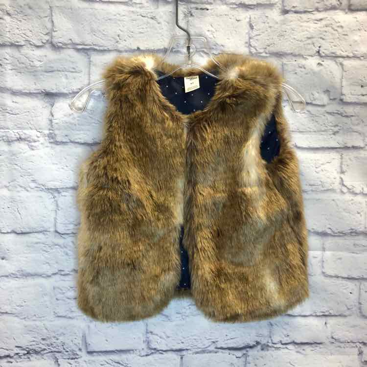 Oshkosh Brown Size 4T Girls Vest