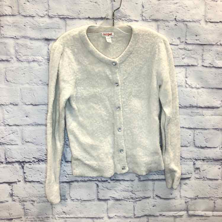 Cat & Jack White Size 7 Girls Sweater