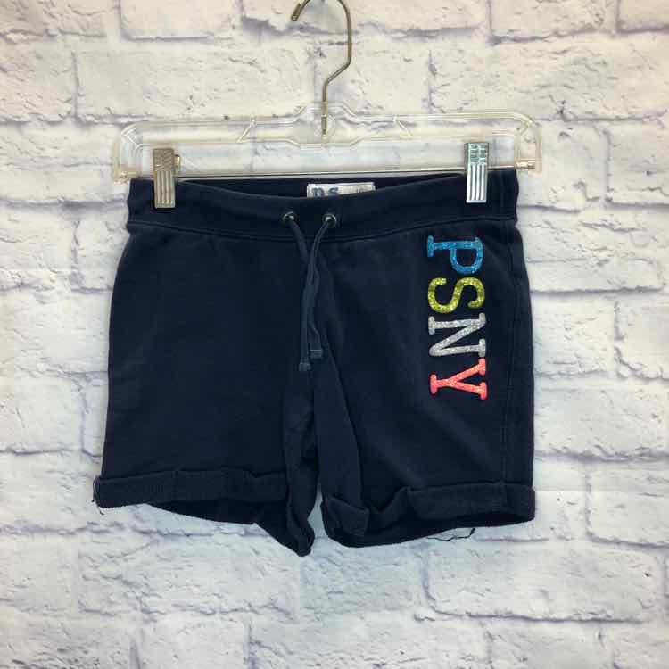 PS Navy Size 10 Girls Shorts