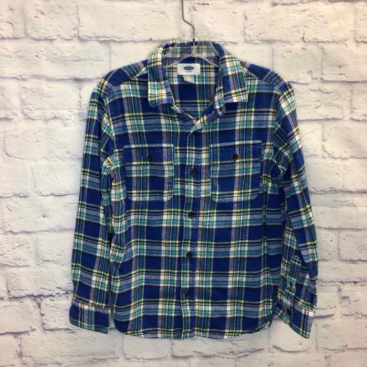 Old Navy Blue Size 8 Boy Polo or Button Down