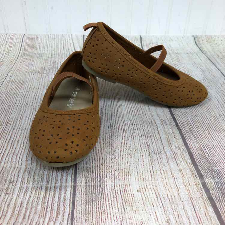 Carters Brown Size 9 Girls Dress Shoes