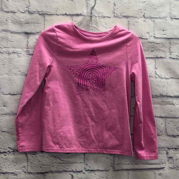 Cat & Jack Pink Size 6 Girls Long Sleeve Shirt