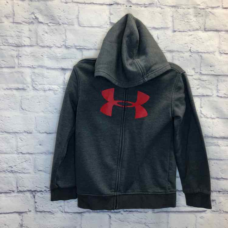 Under Armour Gray Size 7 Boys Coat/Jacket