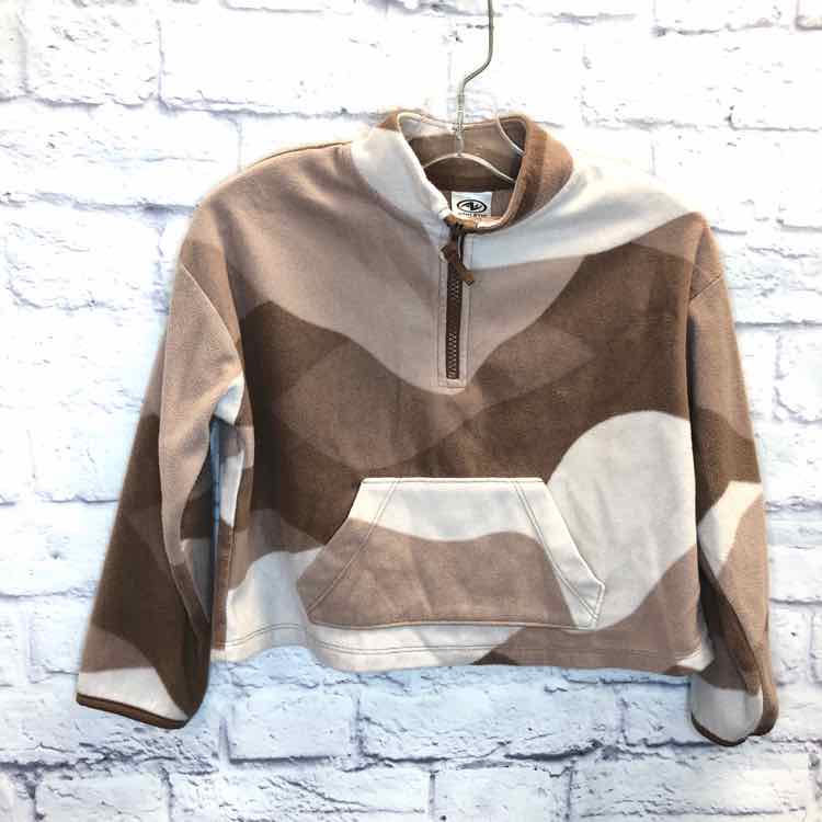 Athletic Works Brown Size 4T Girls Sweatshirt/Hoodie