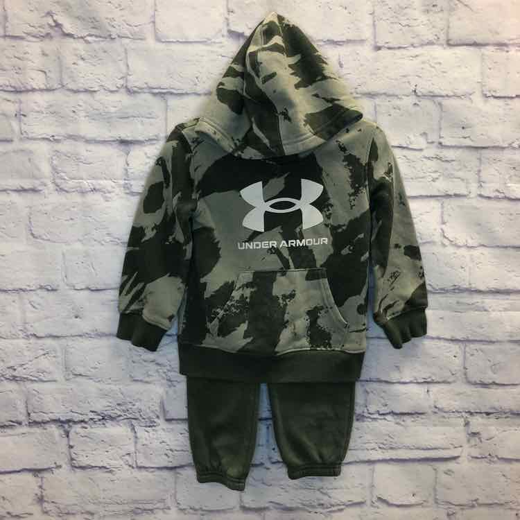 Under Armour Green Size 24 Months Boys 2 Piece Outfit
