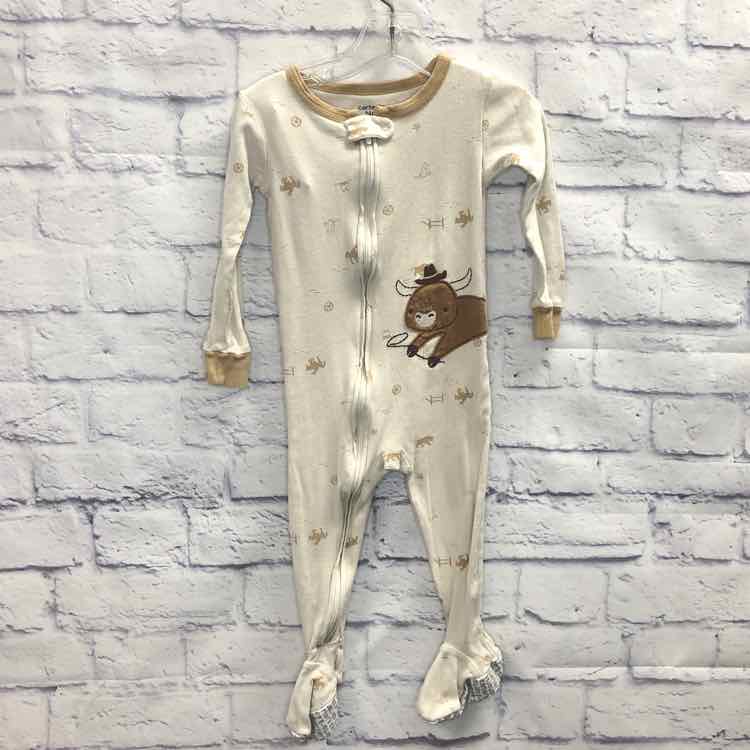 Carters Tan Size 24 Months Boys Sleeper