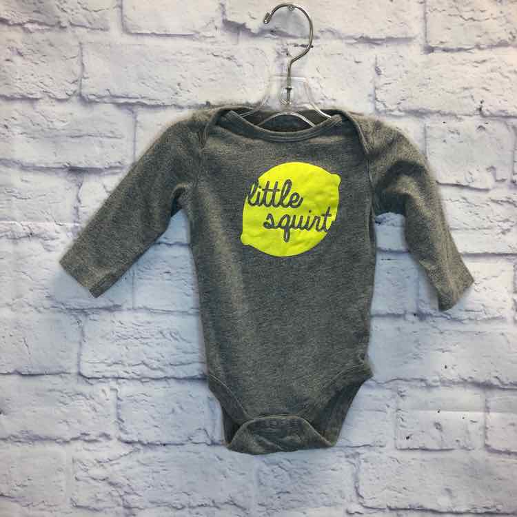 Jumping Beans Gray Size 3 Months Boys Bodysuit