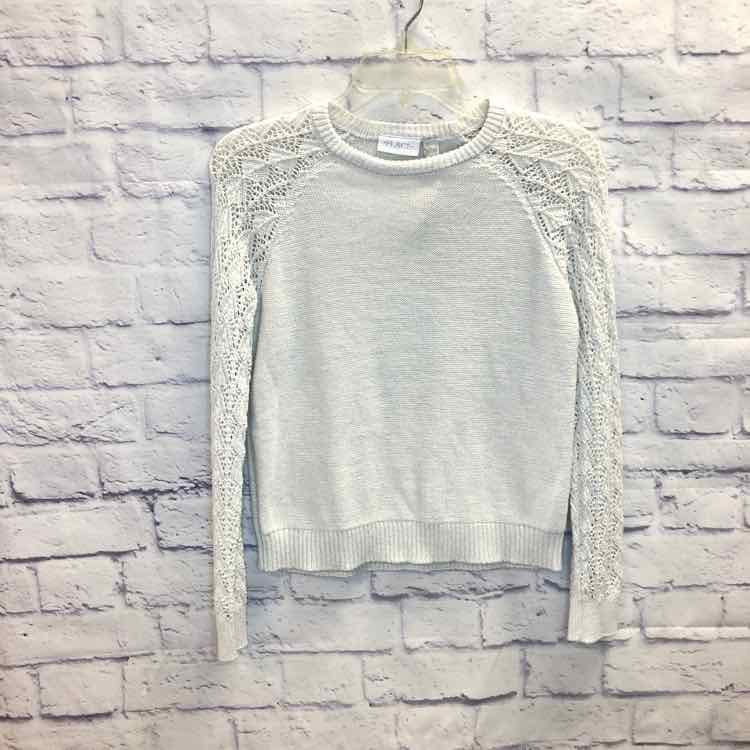 Childrens Place White Size 10 Girls Sweater