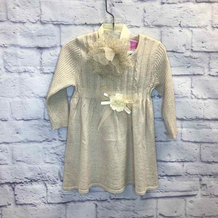 Sophie Rose Gold Size 2T Girls Dress