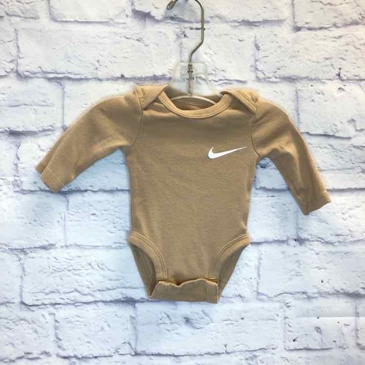 Nike Brown Size Newborn Boys Bodysuit