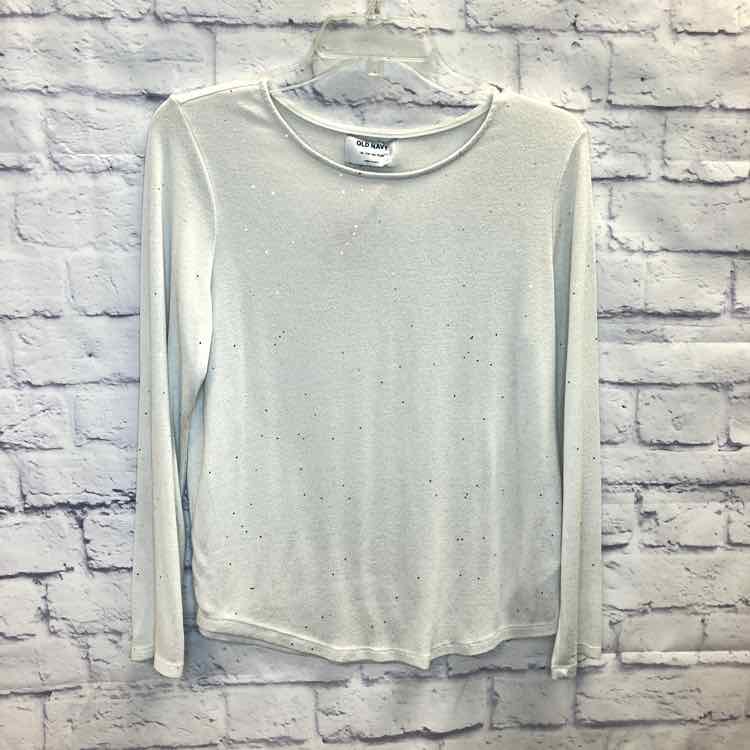Old Navy White Size 14P Girls Sweater
