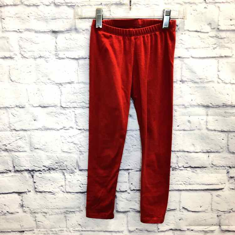 Cat & Jack Red Size 5 Girls Leggings