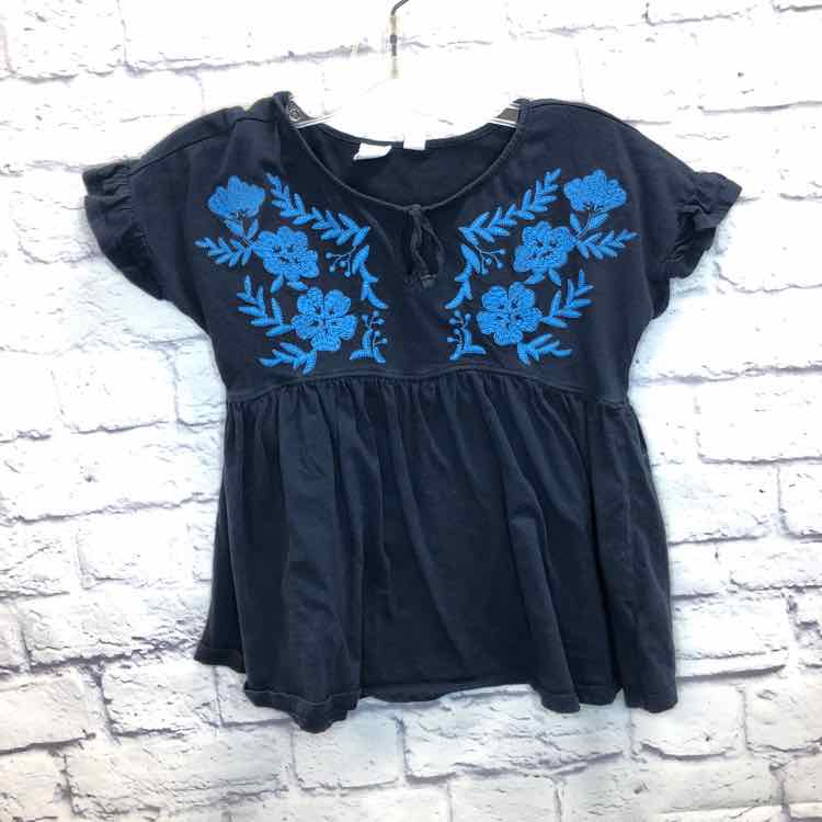 Gap Navy Size 12 Girls Short Sleeve Shirt