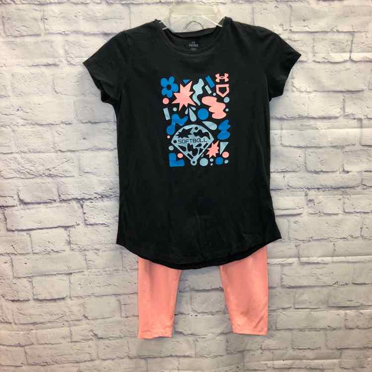 Under Armour Black Size 14 Girls 2 Piece Outfit