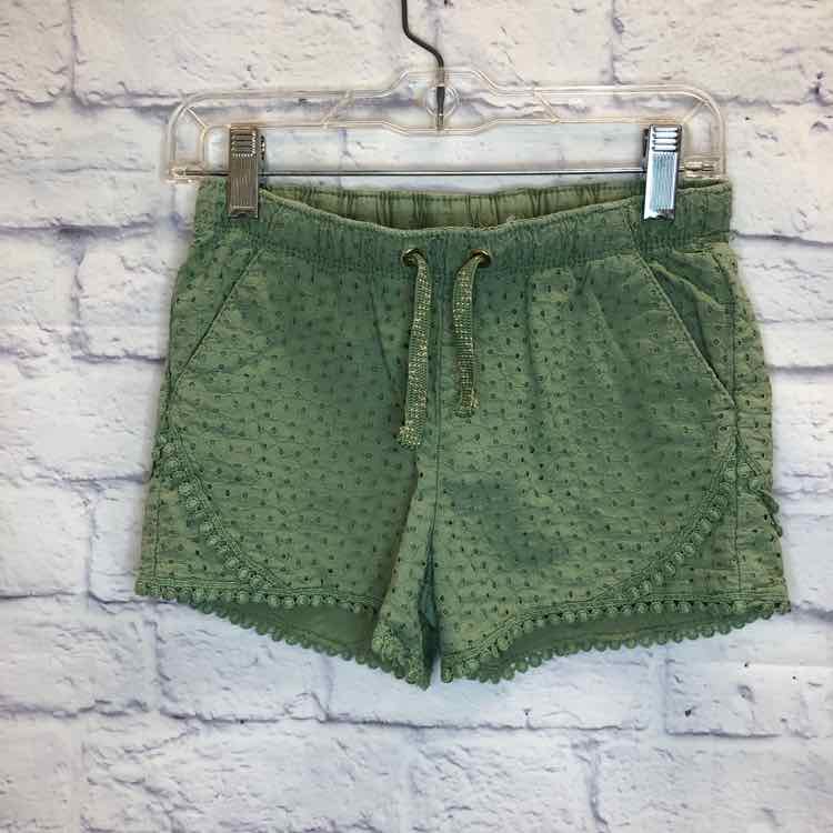 Cat & Jack Green Size 6 Girls Shorts