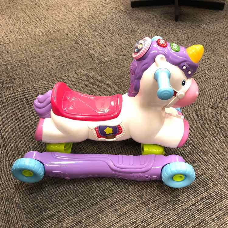 VTech Prance and Rock Learning Unicorn Riding Toy