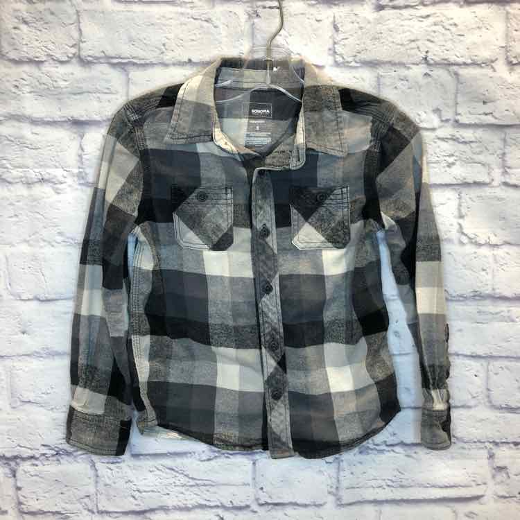 Sonoma Gray Size 6 Boy Polo or Button Down