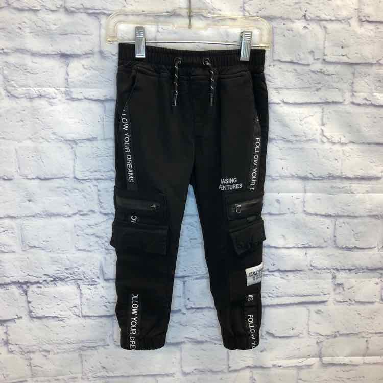 Rock Salt Black Size 4T Boys Pants