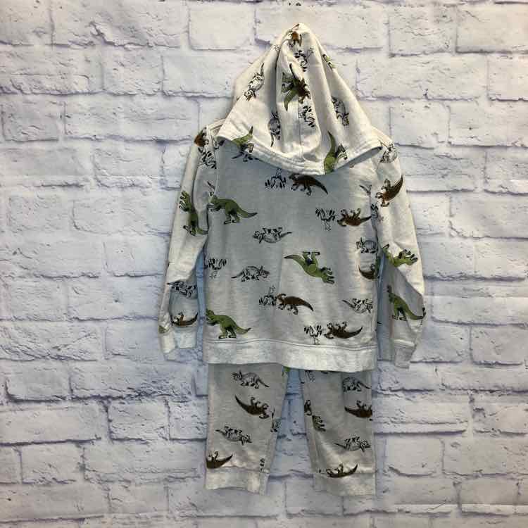 Carters Gray Size 4T Boys 2 Piece Outfit