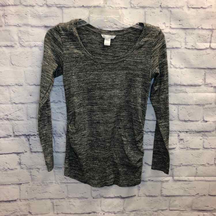 H&M Gray Size M Maternity Long Slv Top