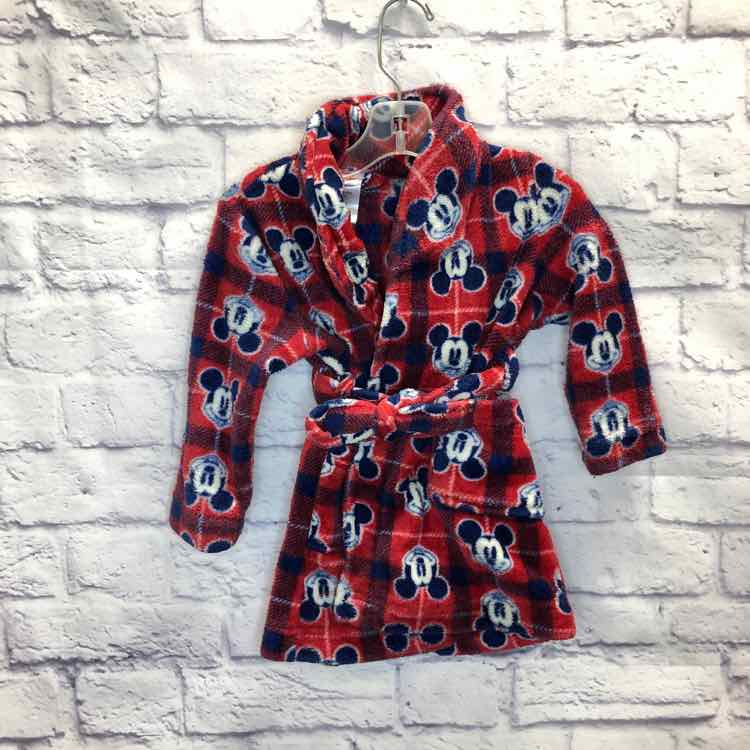 Mickey Red Size 2T Boys Pajamas