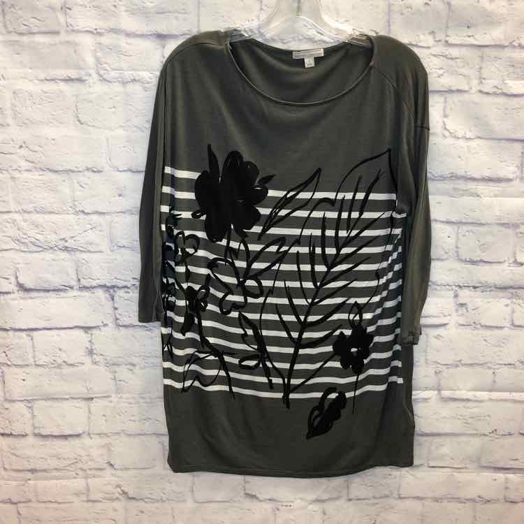 Gap Gray Size S Maternity 3/4 Slv Top