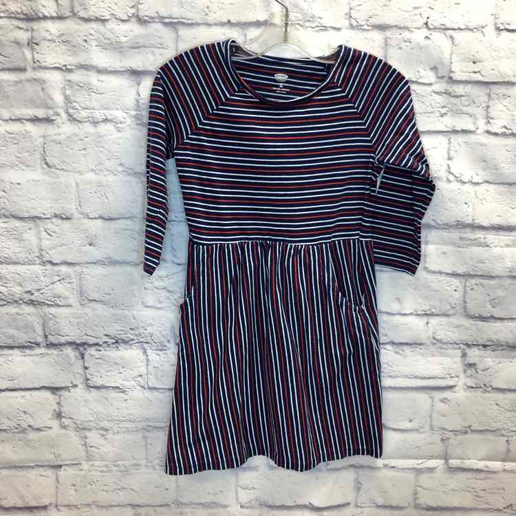 Old Navy Stripe Size 8 Girls Dress