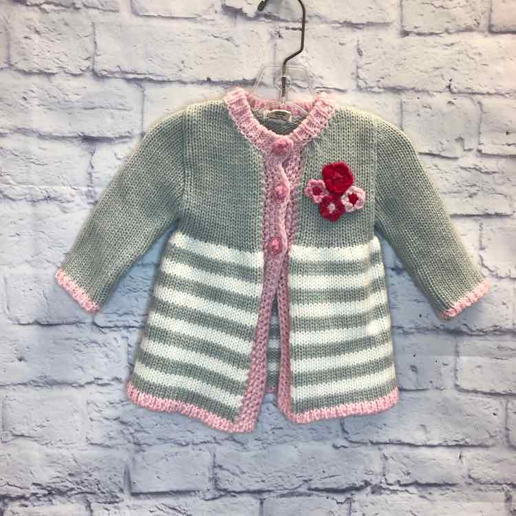 Huggalugs Gray Size 12-18 months Girls Sweater
