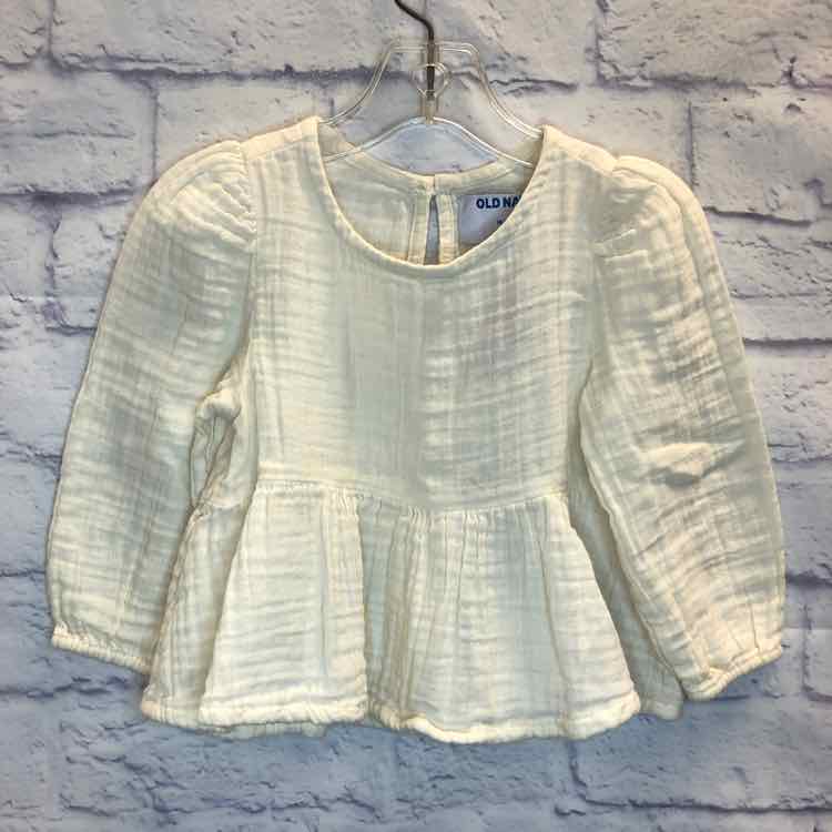 Old Navy Cream Size 18-24 months Girls Long Sleeve Shirt