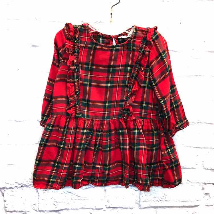 H&M Plaid Size 2T Girls Dress