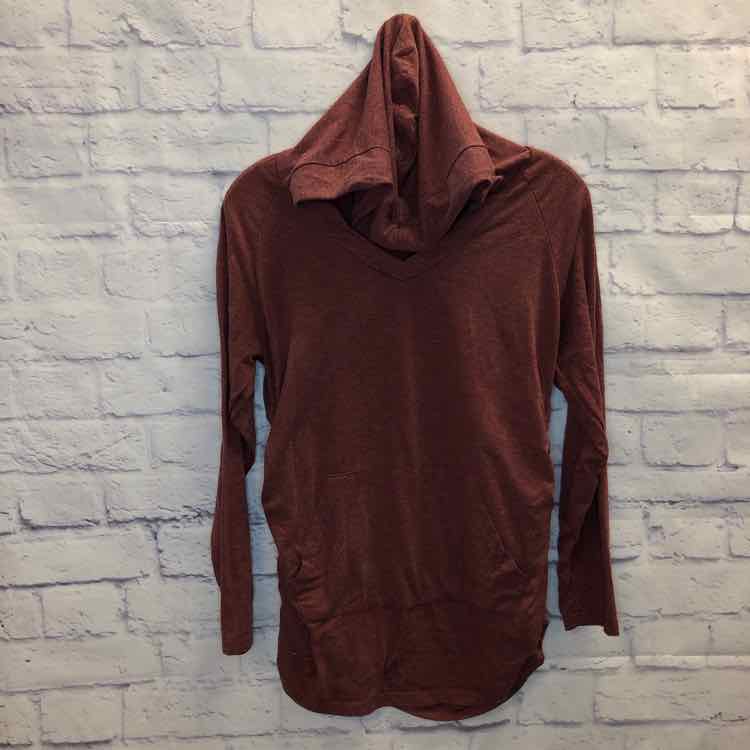 Ginkana Maroon Size M Maternity 3/4 Slv Top