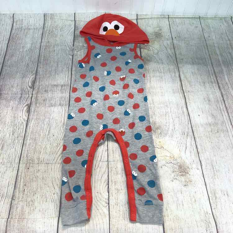 Sesame Street Gray Size 18 Months Boys Romper