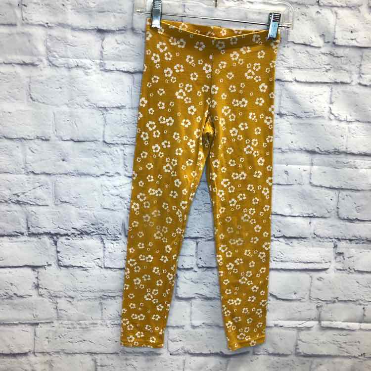 Old Navy Yellow Size 8 Girls Leggings