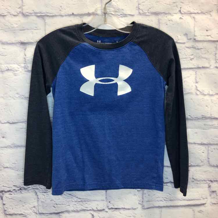 Under Armour Blue Size 6 Boys Long Sleeve Shirt