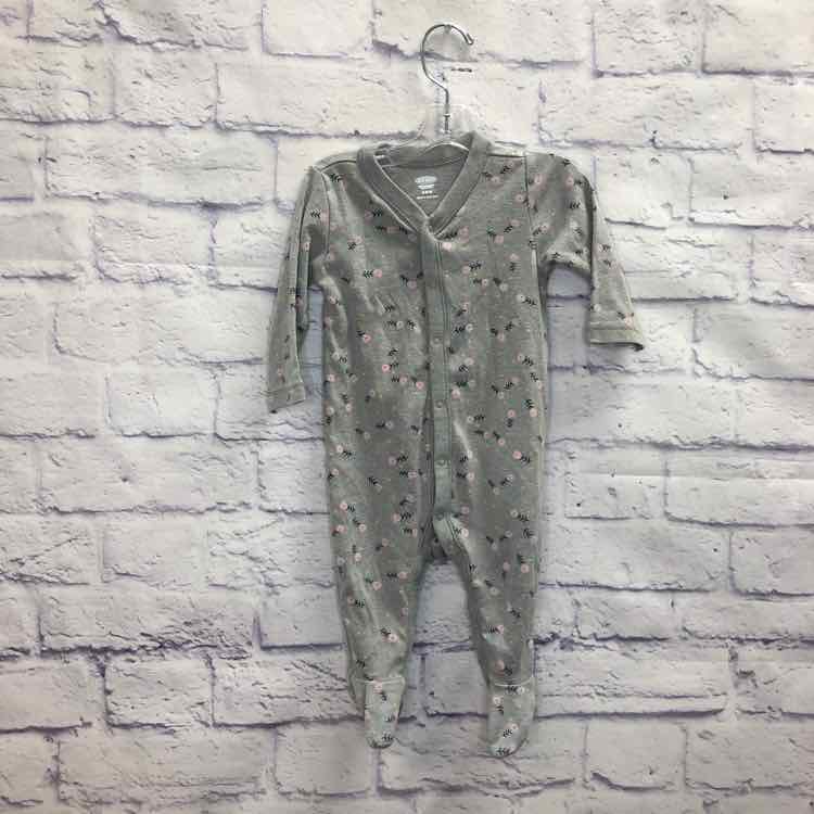 Old Navy Gray Size 6-9 Months Girls Sleeper
