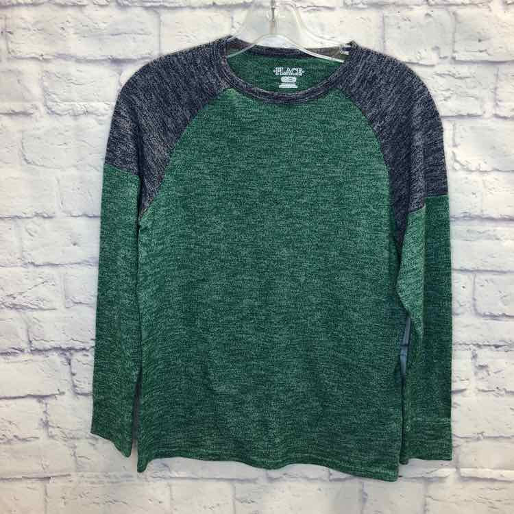 Childrens Place Green Size 14 Boys Long Sleeve Shirt