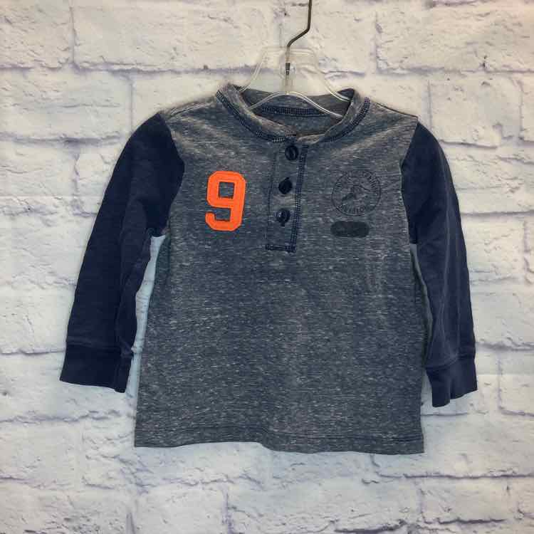 Oshkosh Blue Size 2T Boys Long Sleeve Shirt