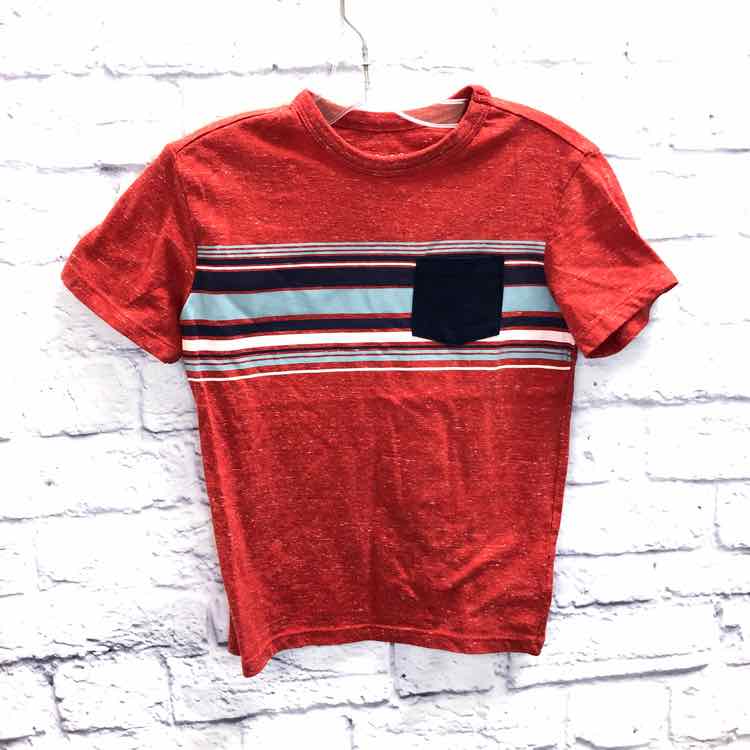 Cat & Jack Red Size 4T Boys Short Sleeve Shirt