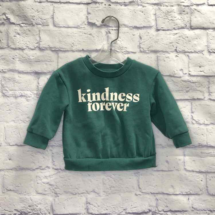 Cat & Jack Green Size 12 Months Boys Sweatshirts/Hoodie