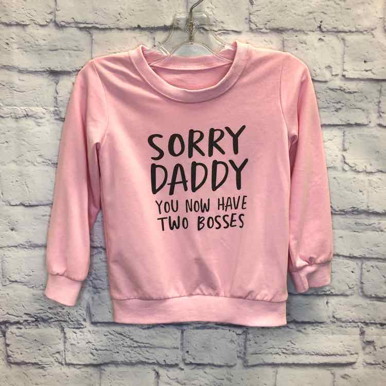 Pink Size 6 Girls Long Sleeve Shirt