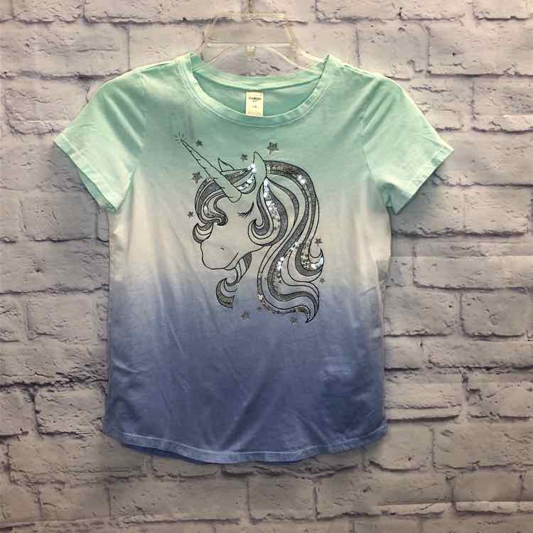 Oshkosh Multi-Color Size 14 Girls Short Sleeve Shirt