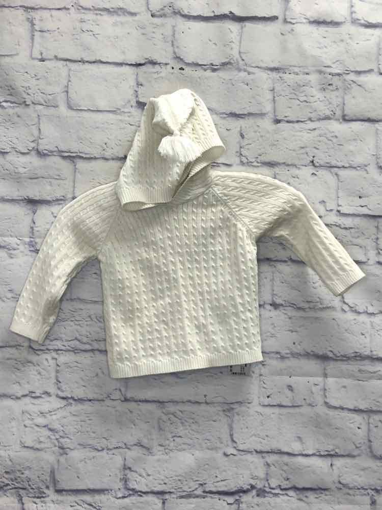 MudPie White Size 0-6 Months Boys Sweater