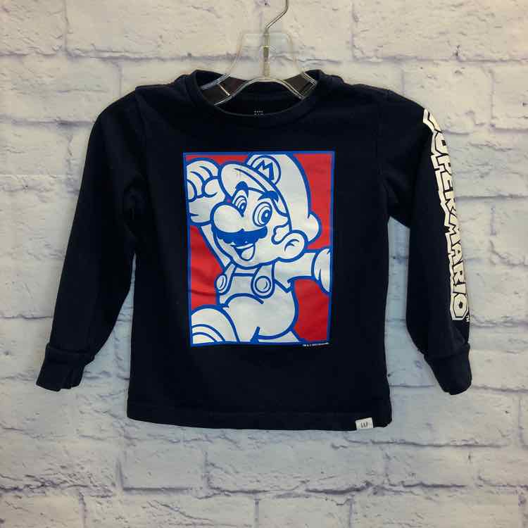Gap Navy Size 4T Boys Long Sleeve Shirt