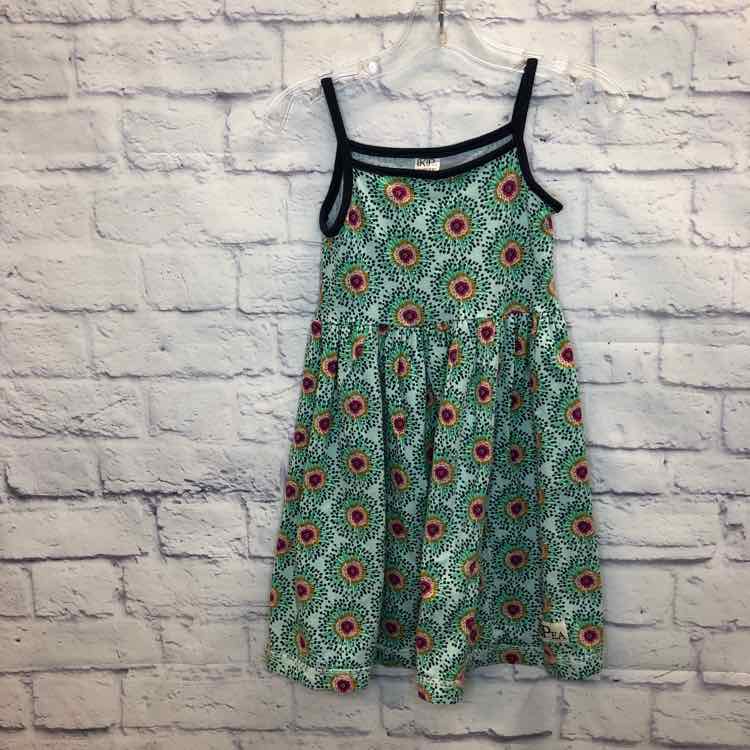 K.Pea Green Size 8 Girls Dress