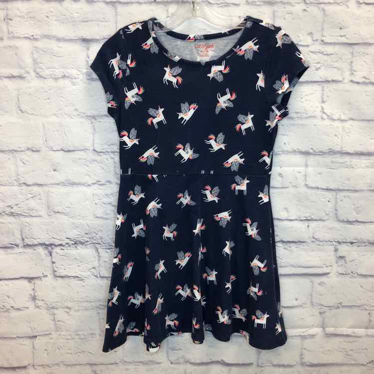 Cat & Jack Navy Size 7 Girls Dress