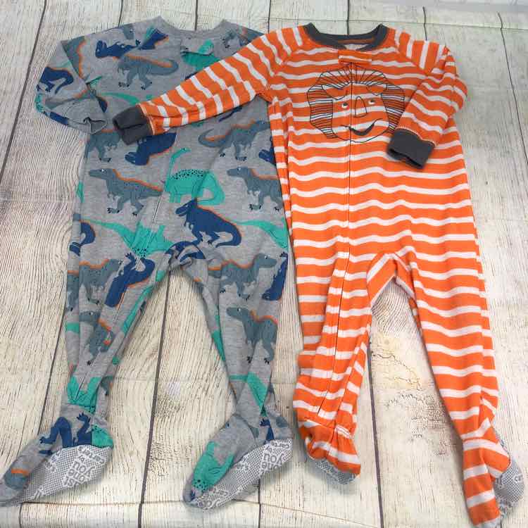 Just One You Orange Size 12 Months Boys Sleeper