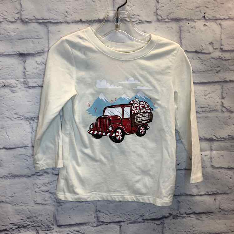 Cat & Jack White Size 2T Boys Long Sleeve Shirt